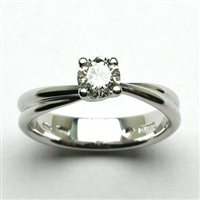 Anillo Damiani Mujer in Oro blanco Diamante 0.42 Ct 20000609 - 20000609
